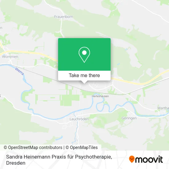Карта Sandra Heinemann Praxis für Psychotherapie