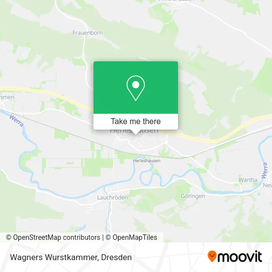Карта Wagners Wurstkammer