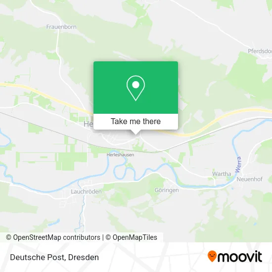 Карта Deutsche Post