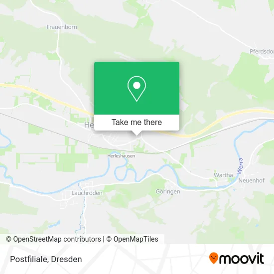 Карта Postfiliale