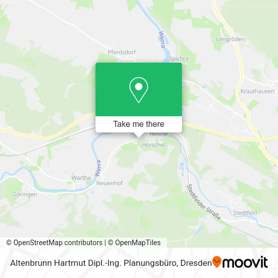 Карта Altenbrunn Hartmut Dipl.-Ing. Planungsbüro