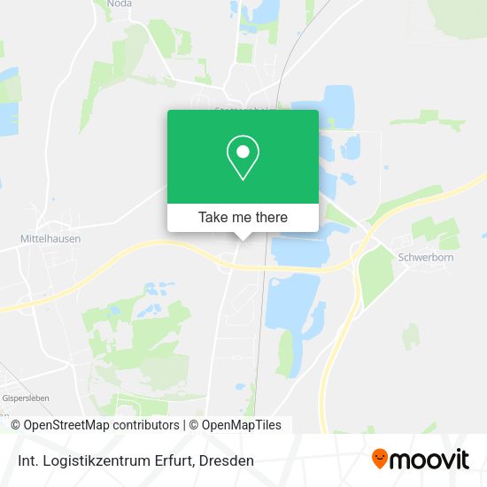 Карта Int. Logistikzentrum Erfurt