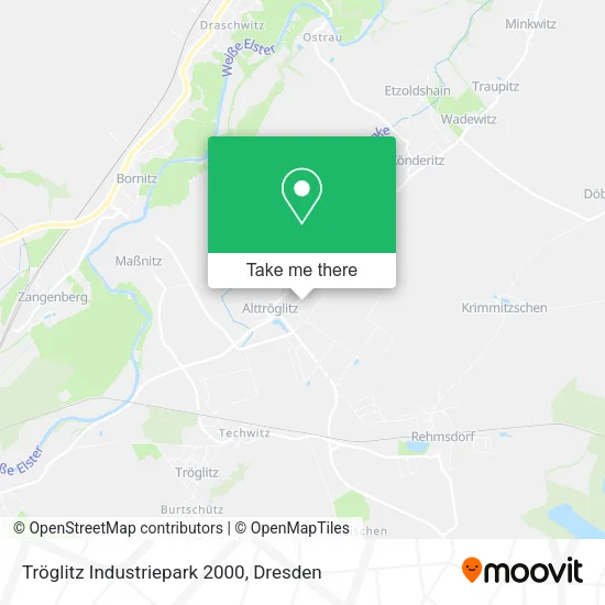 Карта Tröglitz Industriepark 2000