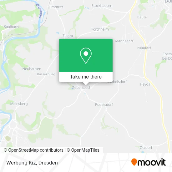 Werbung Kiz map