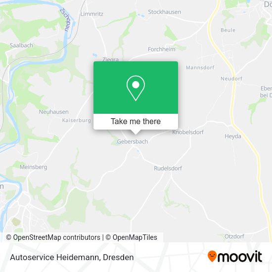 Карта Autoservice Heidemann