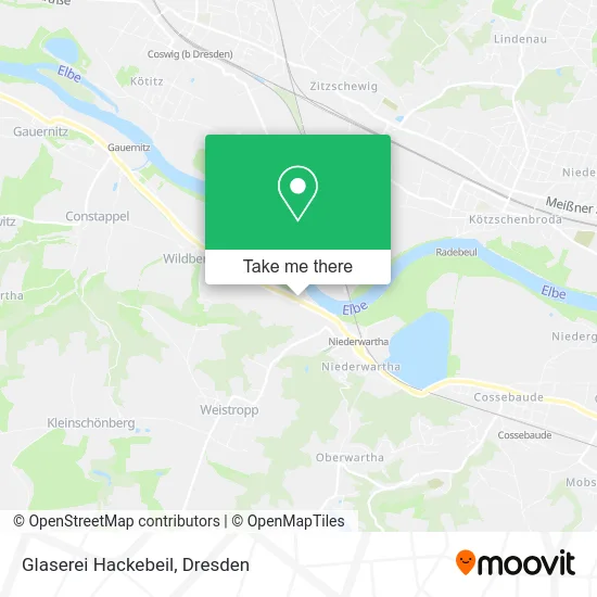 Карта Glaserei Hackebeil
