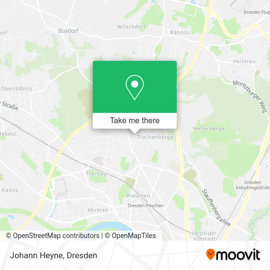 Карта Johann Heyne