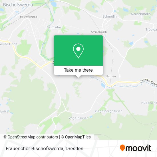 Карта Frauenchor Bischofswerda