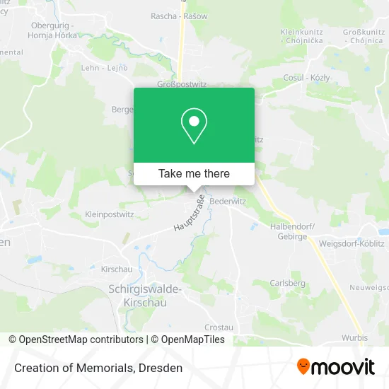 Карта Creation of Memorials