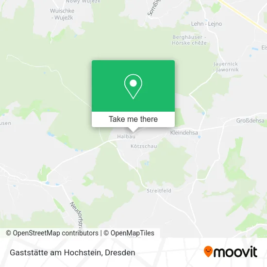 Карта Gaststätte am Hochstein