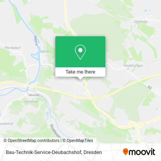 Карта Bau-Technik-Service-Deubachshof