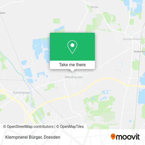 Карта Klempnerei Bürger