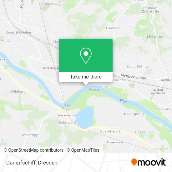 Карта Dampfschiff