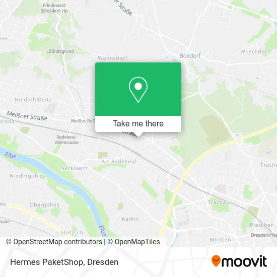 Карта Hermes PaketShop