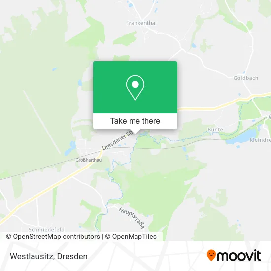 Карта Westlausitz