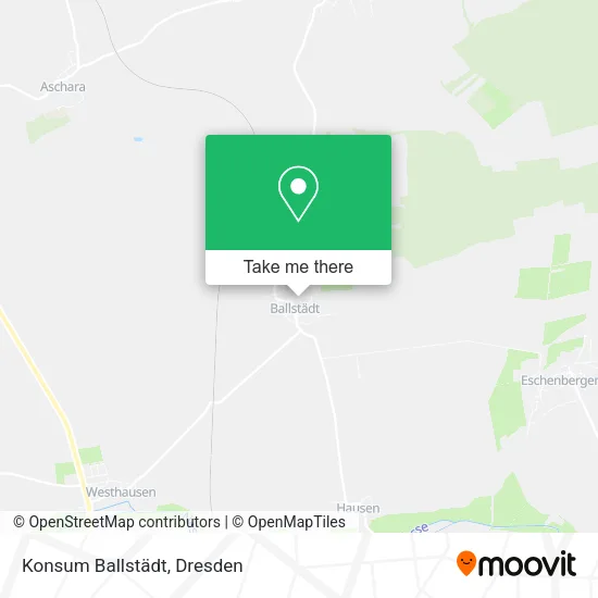Карта Konsum Ballstädt