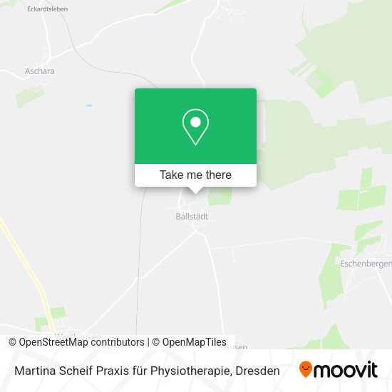 Карта Martina Scheif Praxis für Physiotherapie
