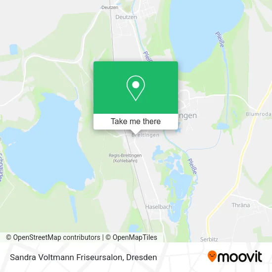 Карта Sandra Voltmann Friseursalon