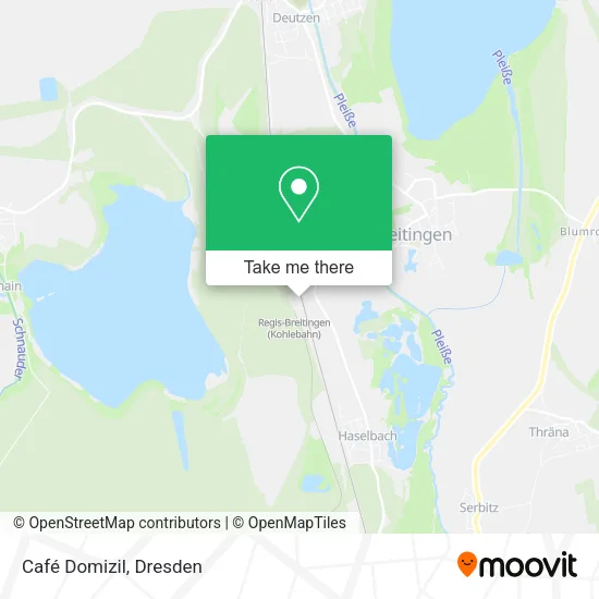 Карта Café Domizil