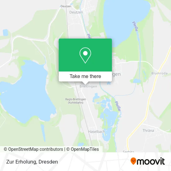 Карта Zur Erholung