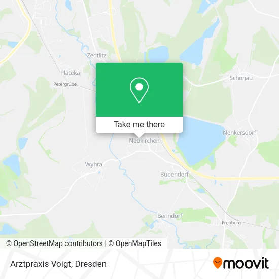 Карта Arztpraxis Voigt