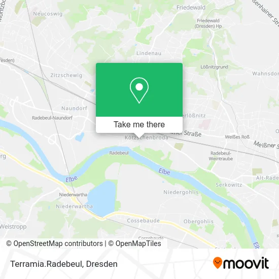 Карта Terramia.Radebeul