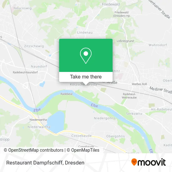 Карта Restaurant Dampfschiff