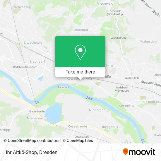 Карта Ihr Altkö-Shop