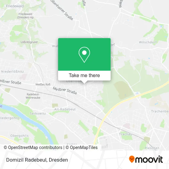 Карта Domizil Radebeul