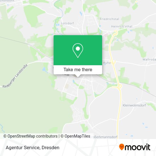 Карта Agentur Service
