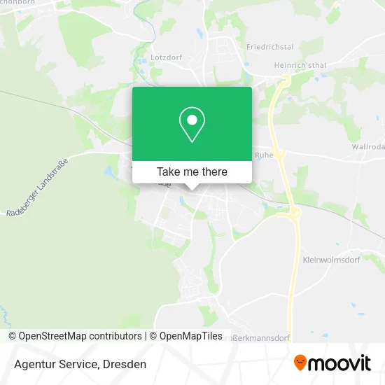 Карта Agentur Service