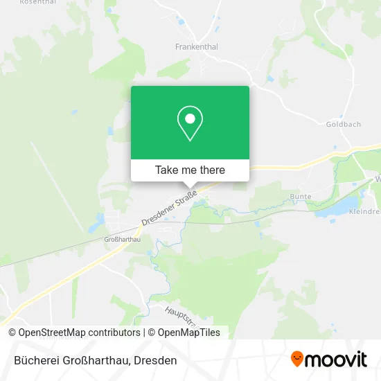 Карта Bücherei Großharthau
