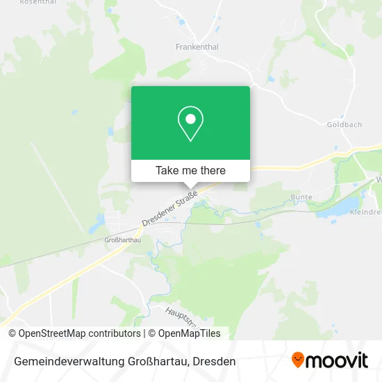 Карта Gemeindeverwaltung Großhartau