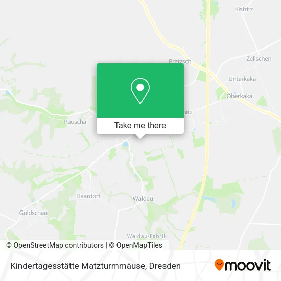 Карта Kindertagesstätte Matzturmmäuse