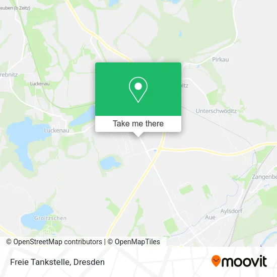 Карта Freie Tankstelle