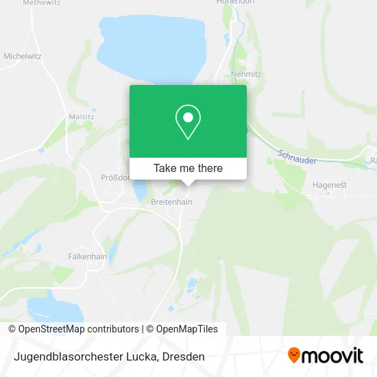 Карта Jugendblasorchester Lucka