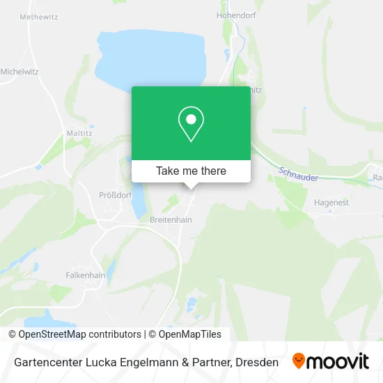 Карта Gartencenter Lucka Engelmann & Partner