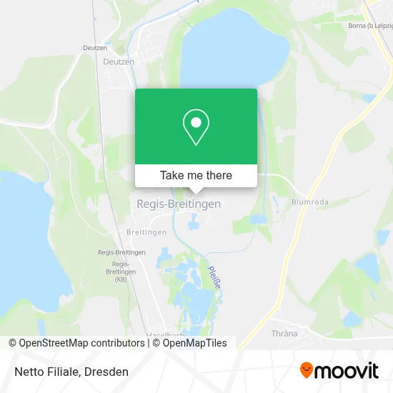 Netto Filiale map