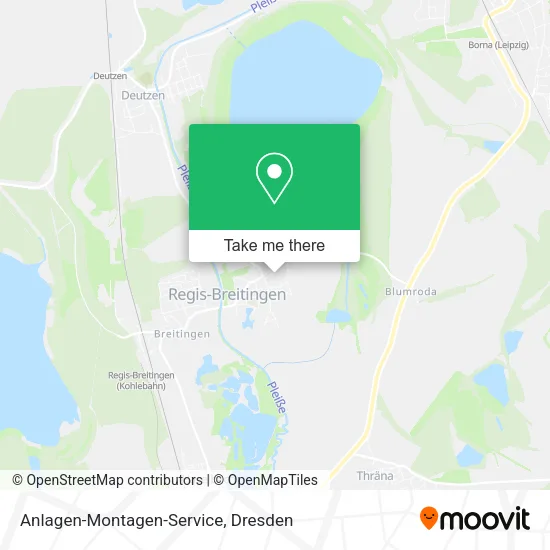 Карта Anlagen-Montagen-Service