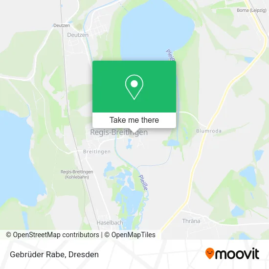 Карта Gebrüder Rabe