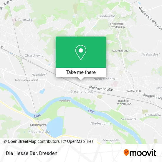 Карта Die Hesse Bar