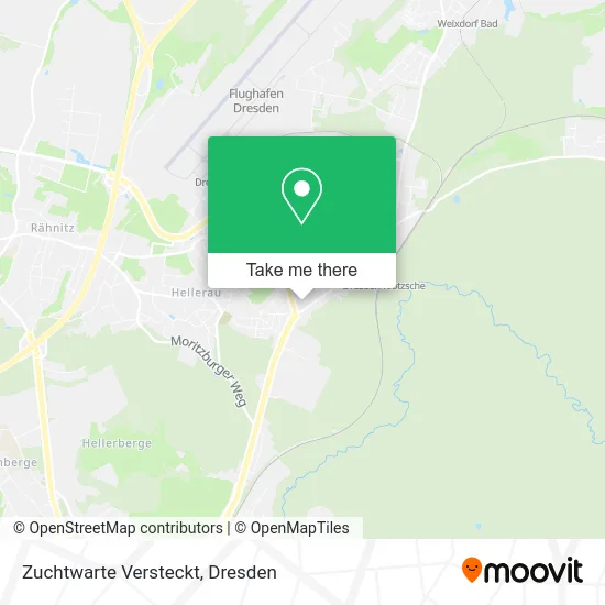 Карта Zuchtwarte Versteckt