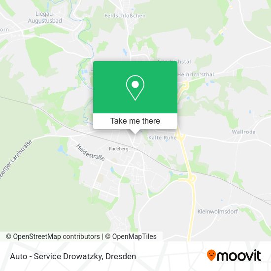 Карта Auto - Service Drowatzky