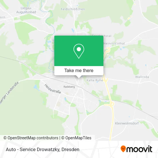 Карта Auto - Service Drowatzky