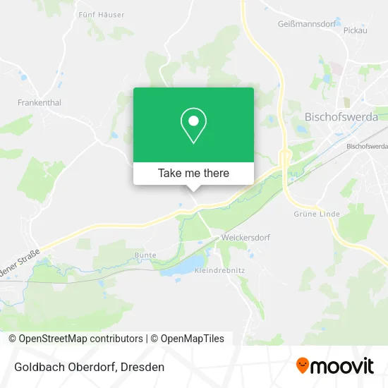 Карта Goldbach Oberdorf
