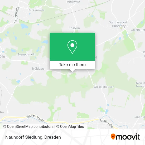Карта Naundorf Siedlung