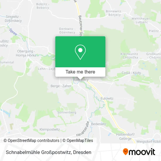 Карта Schnabelmühle Großpostwitz