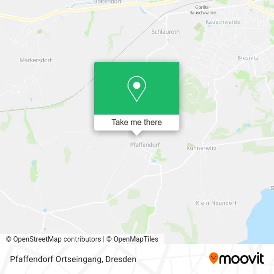 Карта Pfaffendorf Ortseingang