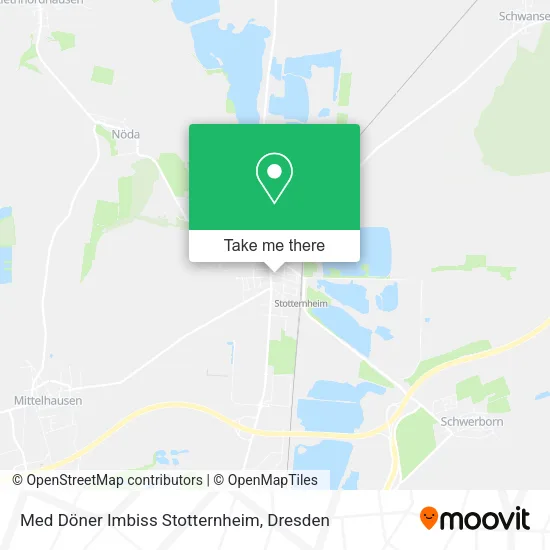 Карта Med Döner Imbiss Stotternheim