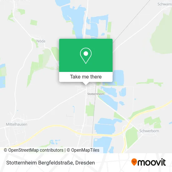 Карта Stotternheim Bergfeldstraße